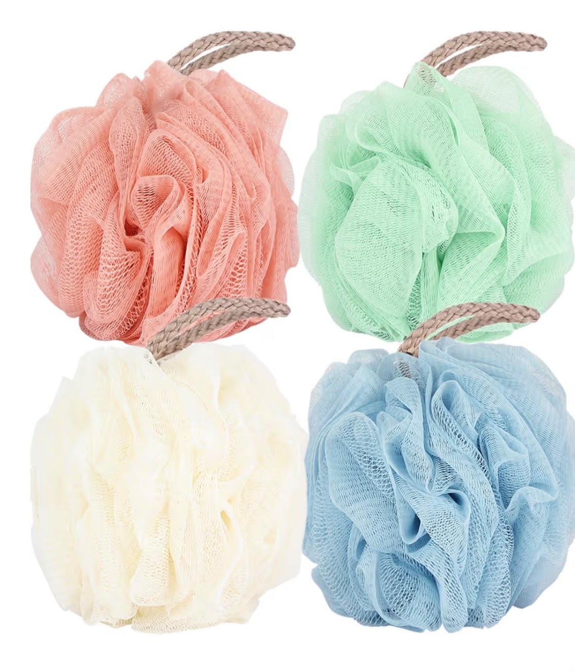 Soft Mesh Bath Loofahs